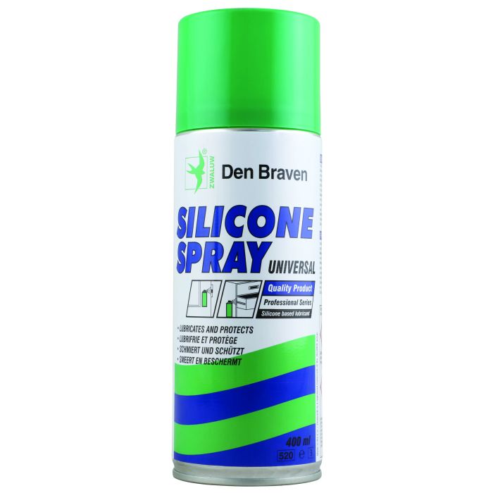 Den Braven SILICONE SPRAY UNIVERSAL 400ML UNLABELLED - D24200