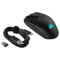 Corsair KATAR ELITE Wireless Ultra-Light Gaming Mouse; 26000 DPI; Black. Corsair