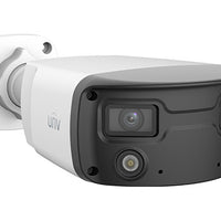 Uniview UNV 4MP ColorHunter OmniView Dual Lense 160° Fixed Bullet IP Camera 2x4mm | IPC2K24SE-ADF40KMC-WL-I0-UN-IPC2K24SE-ADF40KMC-WLI0