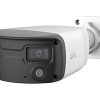 Uniview UNV 4MP ColorHunter OmniView Dual Lense 160° Fixed Bullet IP Camera 2x4mm | IPC2K24SE-ADF40KMC-WL-I0-UN-IPC2K24SE-ADF40KMC-WLI0