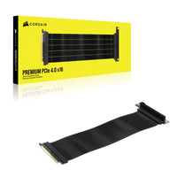 Corsair Premium PCIe 4.0 x16 Extension Cable; 300mm