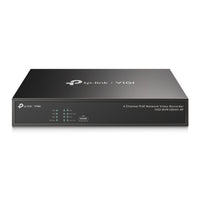 TP-Link VIGI 4 Channel PoE Network Video Recorder | TP-VIGI-NVR1004H-4P-TP-VIGI-NVR1004H-4P