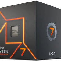 AMD Ryzen 7 7700 5nm SKT AM5 CPU; 8 Core/16 Thread Base Clock 3.8GHz; 32MB Cache; Radeon Graphics; Wraith Prism Cooler-100-100000592BOX