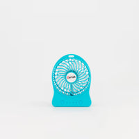 Zartek ZA-101-BLU Rechargeable Mini Fan - Blue