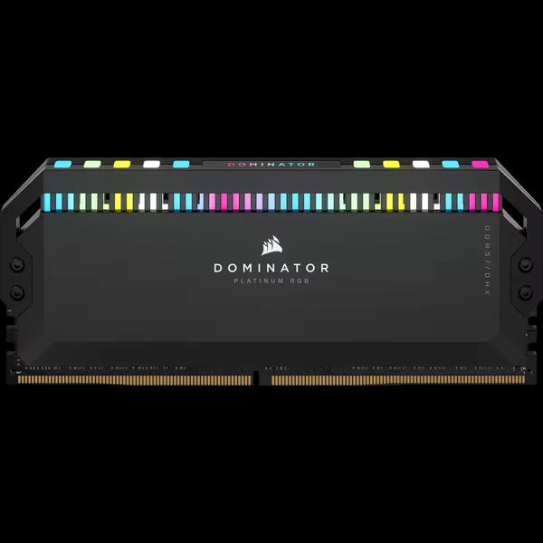 Corsair DOMINATOR RGB DDR5 32GB (2 x 16GB) DDR5 6400 CL32-40-40-84 1.40V Intel XMP - BLACK
