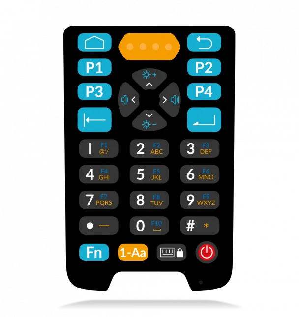N7 Cachalot Pro II Mobile Computer 4GB/64GB with 4” Gorilla Glass Touch Screen; 29 keys keyboard; 2D CMOS Mega Pixel imager with-N7-Pro-W4-S2