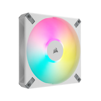 Corsair AF ELITE Series; AF140 RGB ELITE WHITE; 140mm Fluid Dynamic RGB Fan with AirGuide; Single Pack-CO-9050159-WW