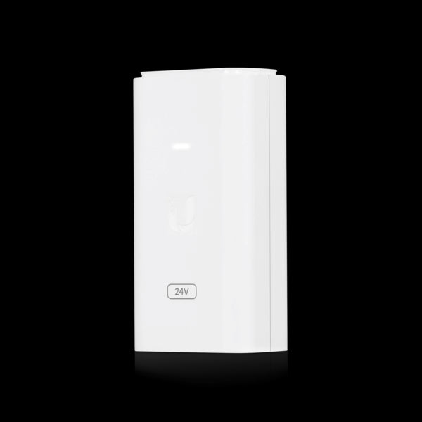 Ubiquiti Gigabit 24V 12W PoE Adapter | POE-24-12W-G-WH | Power Over Ethernet, Network Adapter