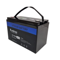 Uniross 12.8V 100Ah (1.28kWh) LiFEPO4 Battery | UR-BAT-LiFePO4-12-100-UR-BAT-LiFePO4-12-100