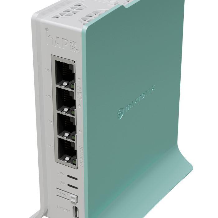 MikroTik hAP ax lite 4 Port Gigabit 600Mbps WiFi 6 Router | MT-RBHAP-AX-LITE-MT-RBHAP-AX-LITE