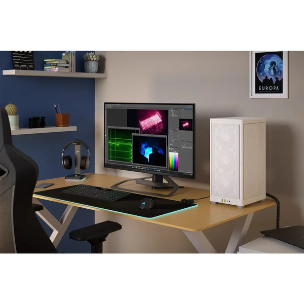 2000D AIRFLOW White Mini-ITX PC Case; 3x 2.5'' Drive Bays; Up to 360mm Radiator compatible-CC-9011245-WW