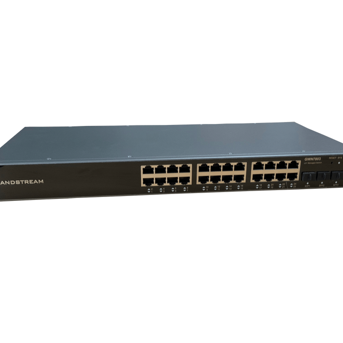 Grandstream Enterprise L2 24 port Managed GbE Switch | GWN7803-GS-GWN7803