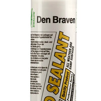 Den Braven All Round Sealant White 280ml - Caulk for Weatherproof Sealing & Repair