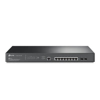 TP-Link JetStream L2+ Managed Switch with 8-Port 2.5G POE and 2-Port 10GE SFP+-TP-SG3210XHP-M2