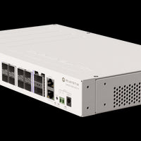 MikroTik CRS510-8XS-2XQ-IN Cloud Router Switch: 2x100G QSFP28, 8x25G SFP28 Ports. High-Speed Networking.