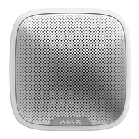 AJAX Security - StreetSiren Jeweller - White Outdoor Wireless Siren | AJAX-SS-OUT-W-AJAX-SS-OUT-W