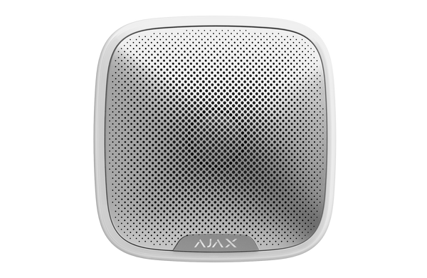 AJAX Security - StreetSiren Jeweller - White Outdoor Wireless Siren | AJAX-SS-OUT-W-AJAX-SS-OUT-W