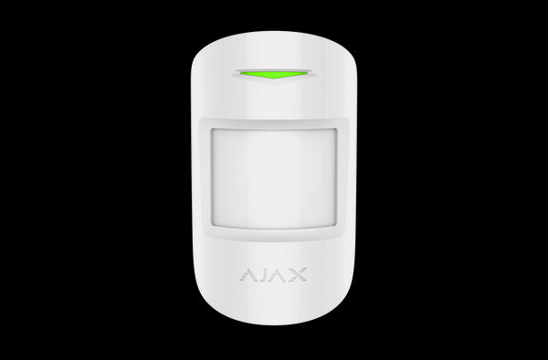 AJAX Security - MotionProtect Plus - White Wireless Pet Immune Indoor Motion Detector + Thermal Filter Tech | AJAX-MP-PLUS-INDR-