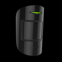 AJAX Security - MotionProtect Plus - Black Wireless Pet Immune Indoor Motion Detector + Thermal Filter Tech