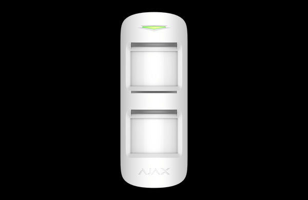 AJAX Security - MotionProtect - White Wireless Outdoor Motion Detector with Anti-Masking & Pet Immunity | AJAX-MP-OUT-W