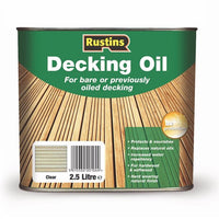 Decking Oil Clear 5ltr