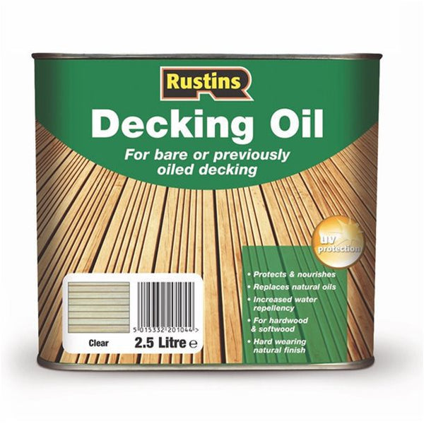 Decking Oil Clear 5ltr