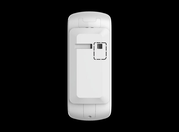 AJAX Security - MotionCam Jeweller - White Wireless Outdoor Motion Detector with Photo Verification | AJAX-MC-OUT-W