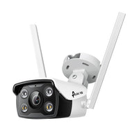 TP-Link VIGI 4MP Outdoor Full-Color Wi-Fi Bullet Network Camera-TP-VIGI-C340-W-4