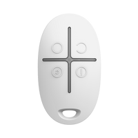 AJAX Security - SpaceControl Wireless Fob Remote White  | AJAX-SC-FOB-W-AJAX-SC-FOB-W
