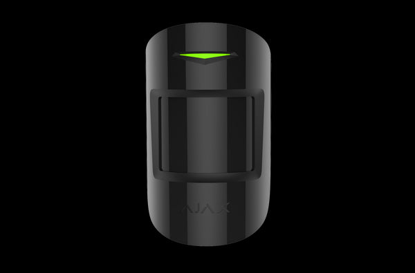 AJAX Security - CombiProtect - Black Wireless Combined Motion & Glass Break Detector | AJAX-CP-INDR-B