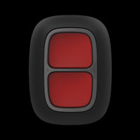 AJAX Security - DoubleButton Jeweller - Double Black Wireless Smart Button for Panic and Control Modes | AJAX-PB-DOUBLE-B