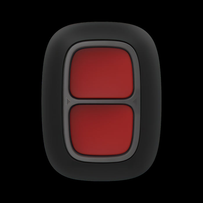 AJAX Security - DoubleButton Jeweller - Double Black Wireless Smart Button for Panic and Control Modes | AJAX-PB-DOUBLE-B