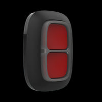 AJAX Security - DoubleButton Jeweller - Double Black Wireless Smart Button for Panic and Control Modes | AJAX-PB-DOUBLE-B