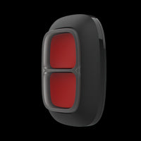 AJAX Security - DoubleButton Jeweller - Double Black Wireless Smart Button for Panic and Control Modes | AJAX-PB-DOUBLE-B