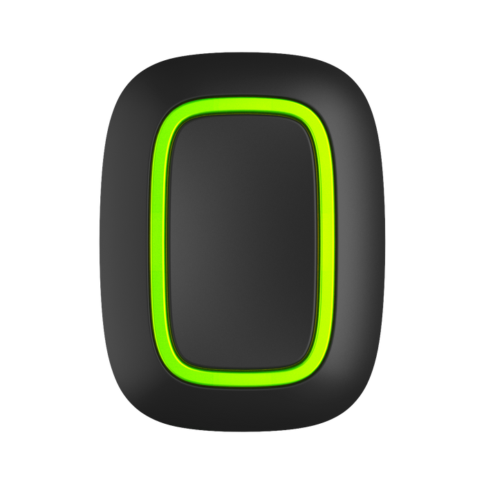 AJAX Security - Wireless Smart Panic and Control Button Jeweller Black  | AJAX-PB-B-AJAX-PB-B