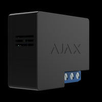 AJAX Security - Automation - Black WallSwitch, Power Relay to Control 100/230V Power Supply Remotely | AJAX-AD-WS-B