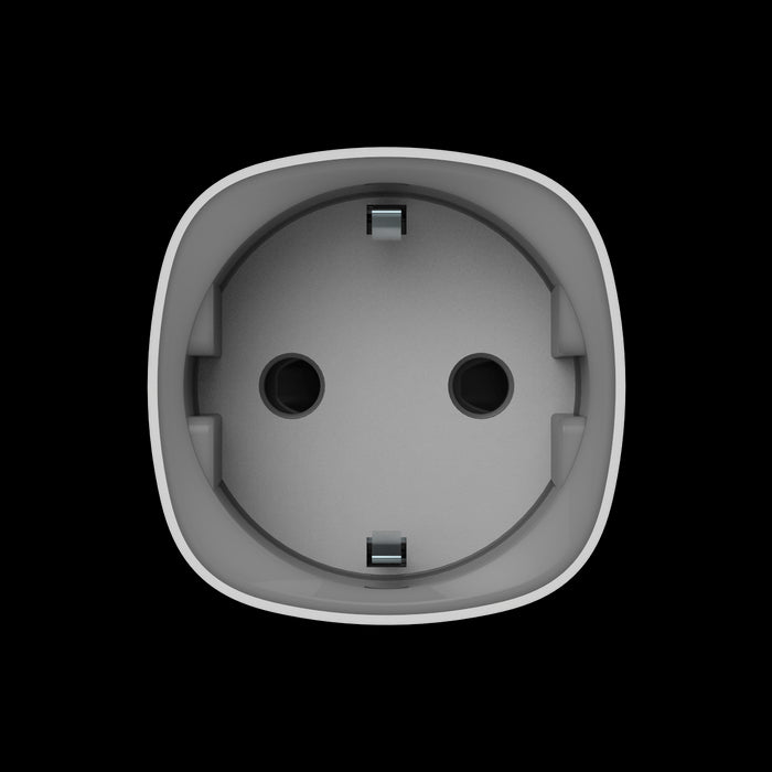 AJAX Security - Automation - White Wireless Smart Plug with Energy Consumption Monitoring | AJAX-AD-SP-W