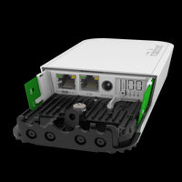MikroTik - wAP R ac Dual Band 2.4/5 GHz wireless access point with LTE antennas and miniPCI-e slot
