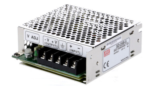 Mean Well - 25W Singe Output DC - DC Converter - 24VDC-MW-12DC24DC-25