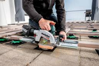 Metabo KS 18 LTX 66 BL Cordless Circular Saw: Brushless, powerful, precise, & compatible with guide rails. Tool only, battery not included.
