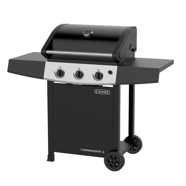 CADAC 3 Burnercommander Dbl Side Tables Black - 1195-31-04-ZA