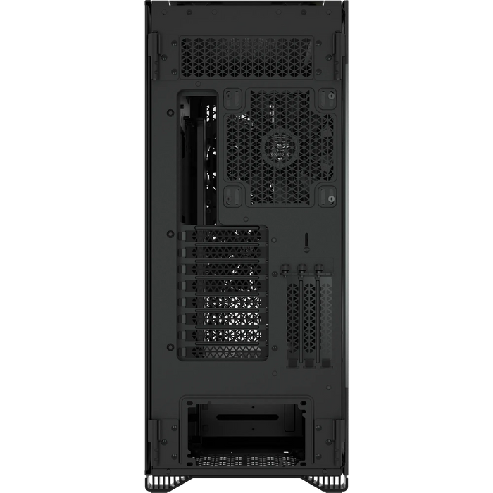 7000D Airflow Black Tempered Glass Full Tower; 6x 3.5'' |  4x 2.5'' Drive Bays ; 480mm Radiator Compatible; 3x140mm fan incl-CC-9011218-WW