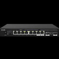 Tenda 8-Port 2.5G Ethernet Switch with 2x 2.5G SFP slots | TEM2010F