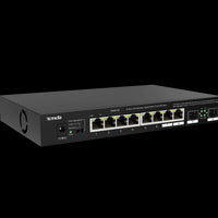 Tenda 8-Port 2.5G Ethernet Switch with 2x 2.5G SFP slots | TEM2010F