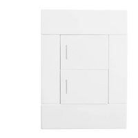 Major Tech Two Lever Two-Way Switch WT (100mmx50mm) 2VWR122C2