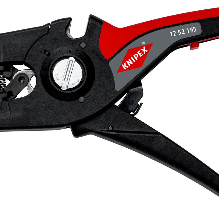 KNIPEX 12 52 195 SB PreciStrip16« Automatic Insulation Stripper 190 mm - KNI1252195SB