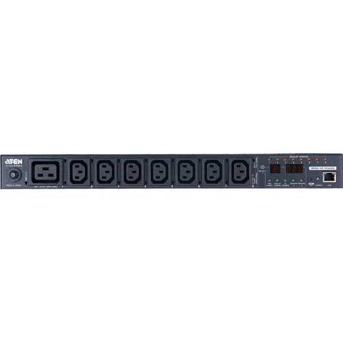 20A/16A 8-Outlet 1U Outlet-Metered & Switched eco PDU-PE8208G