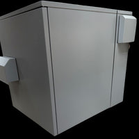 Aries 12U IP55 Outdoor Wall Mount Cabinet - 550mm Swing Frame - Industrial Network Enclosure, Weatherproof Protection