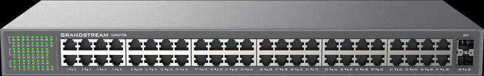 Grandstream GWN7706 48-Port Gigabit Ethernet Switch with 2 SFP Ports