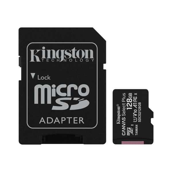 Kingston Canvas Select Plus MicroSD Memory Card 128GB-SDCS3/128GB